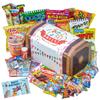 Happy Birthday Treasure Box Assortment of Gift 60 Pieces of 60 Varieties Sweets, Pink, Set,