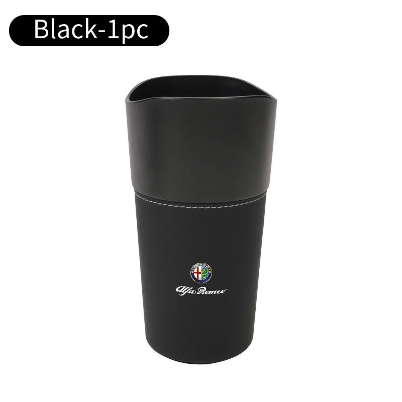 Hub Caps Car Garbage Storage Box Umbrella Organizer Bucket Cup Holder For Alfa Romeo 159 Giulietta 156 147 Giulia Mito GT Stelvi XGHIJ1