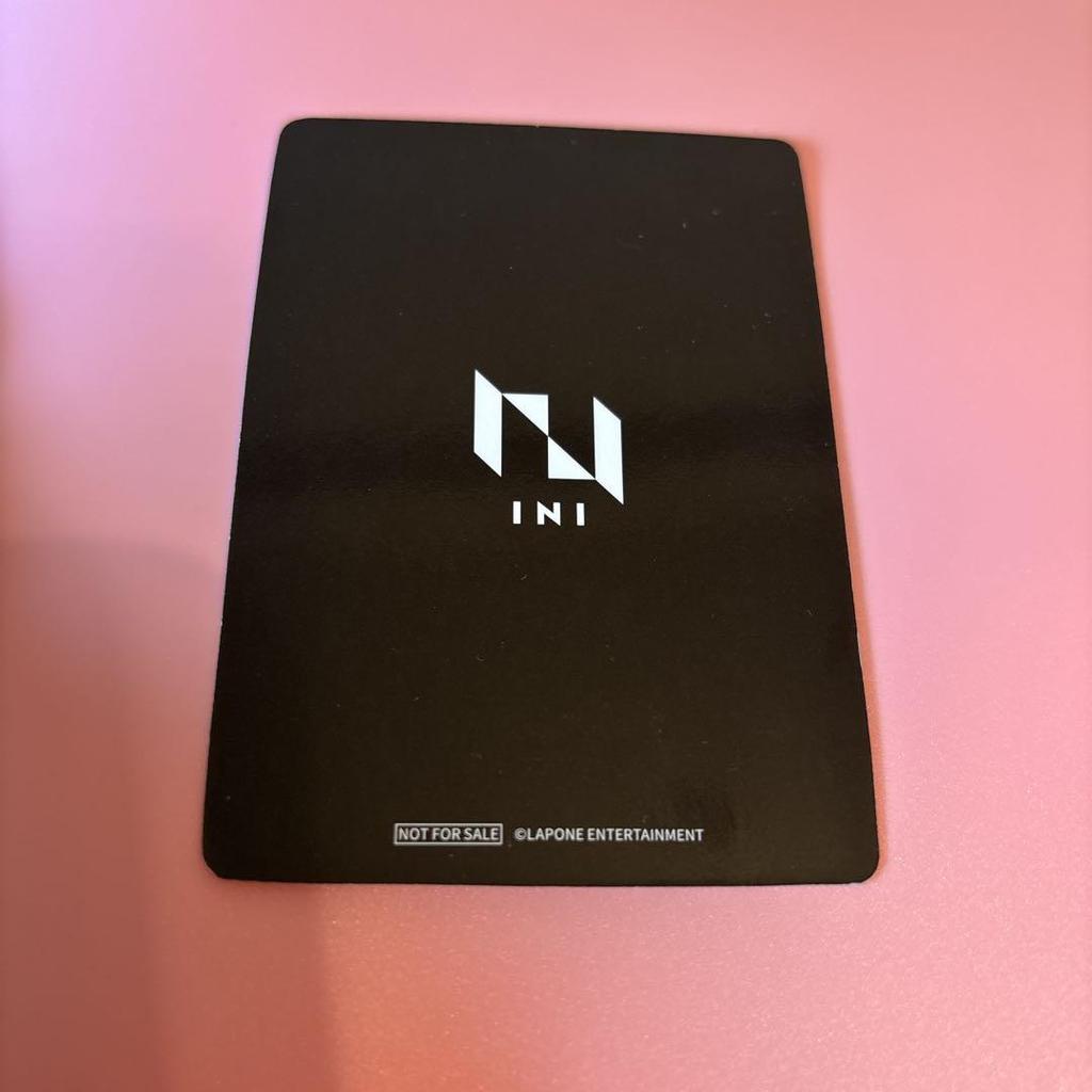 [USED] INI Masago Tajima Survivefes CD Tower Records Purchase Bonus Trading Card