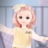 12 Inch 30Cm 1/6 Girl Bjd Dolls With Clothes Skirt Hat Headdress Dress Up Diy Toys Dollhouse Accessories Children Birthday Gifts