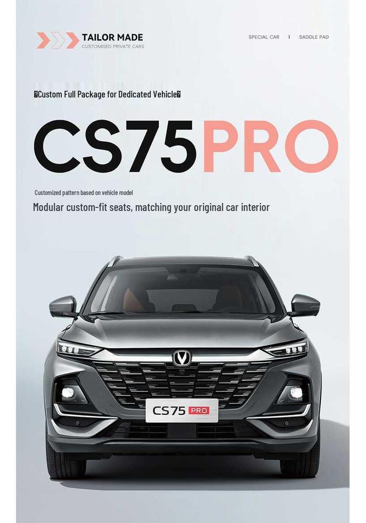 Changan CS75 PRO Full Coverage Seat Covers - Fits 26 Models, Universal All-Season Car Seat Cushions
