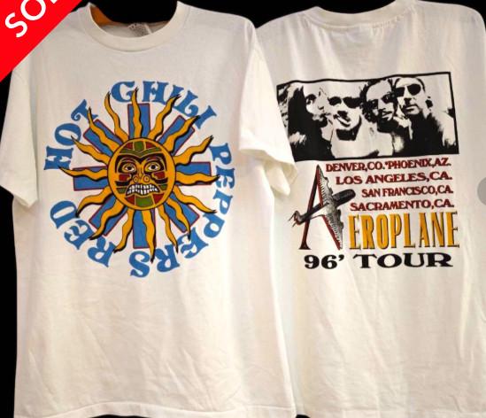 

Red Hot Chili Peppers rock tour concert short sleeve 2 side shirt KV37183 Unisex T-Shirt XXXXL