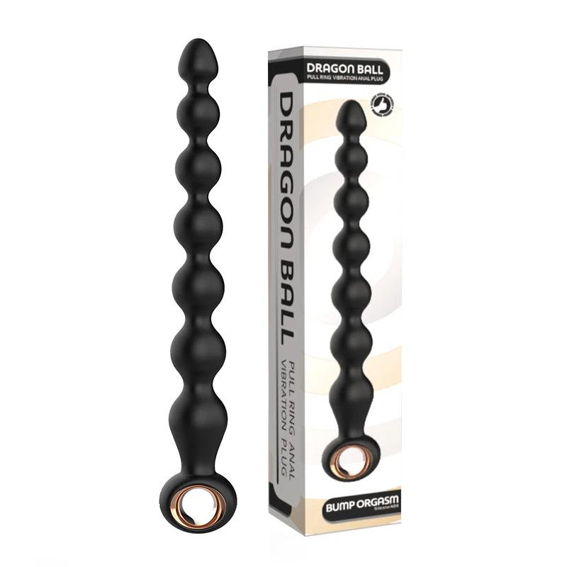 Anal Bead Vibrator For Women Vagina Clitoris Stimulator Vibrating Butt Plugs Huge Anal Dildo Prostate Massage Adult Sex Toys 18+