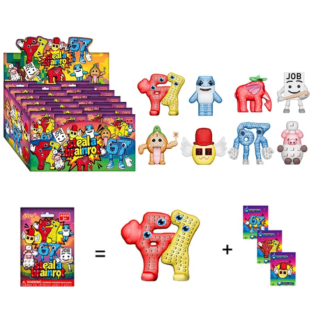Neuankunft Brain Dead Dieb Actionfigur Gehirnfäule Familie Blindbeutel Displaybox Ein Gehirn stehlen Peripheriegeräte Spiel Showcase Box