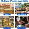 2-Piece Set for Baking Stainless Steel Wire Grill Oven Baking Barbecue Net