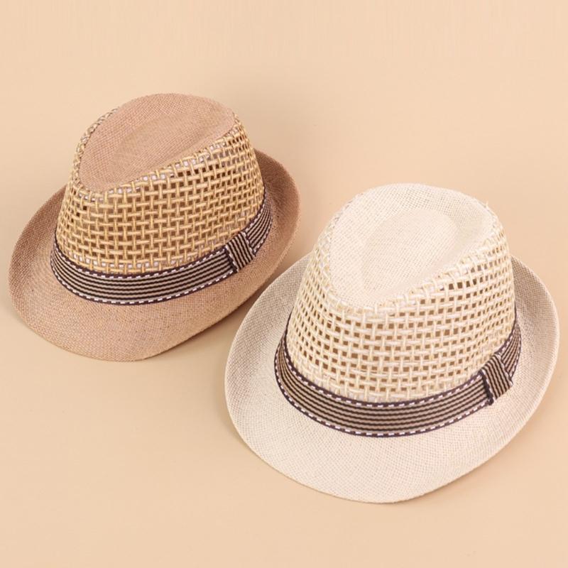 Casual Straw Sun Hat Fashionable & Protective Sun Hat Kids Straw Hat Wide Brim Sun Hat Breathable Hat Lightweight Hat