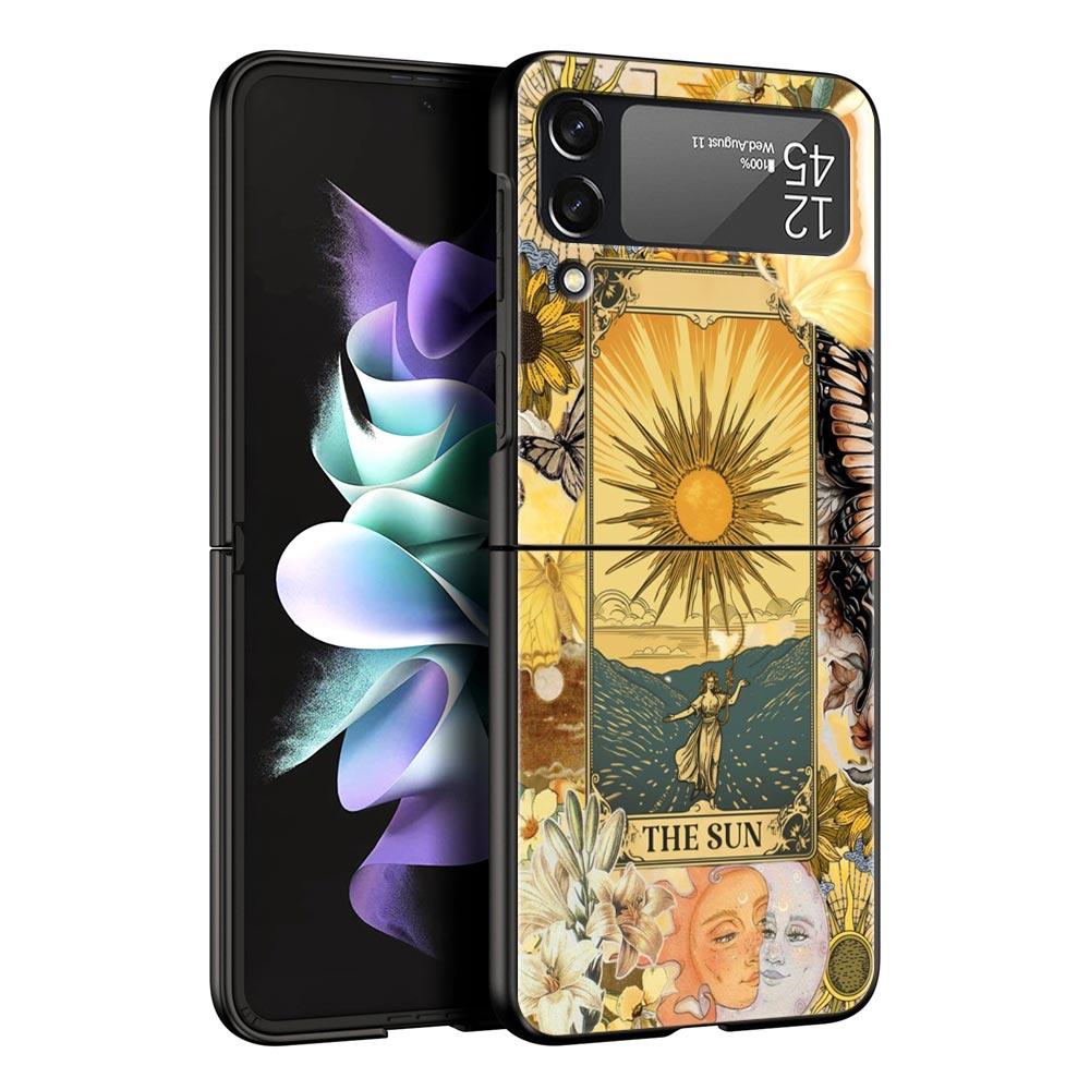 ART esthetische collage Venus Telefoonhoesje Voor Samsung Galaxy Z Flip3 Flip4 Flip5 Hoesje Shell Voor Z Flip 3 4 5 6 7 Harde Vouwbare Cover