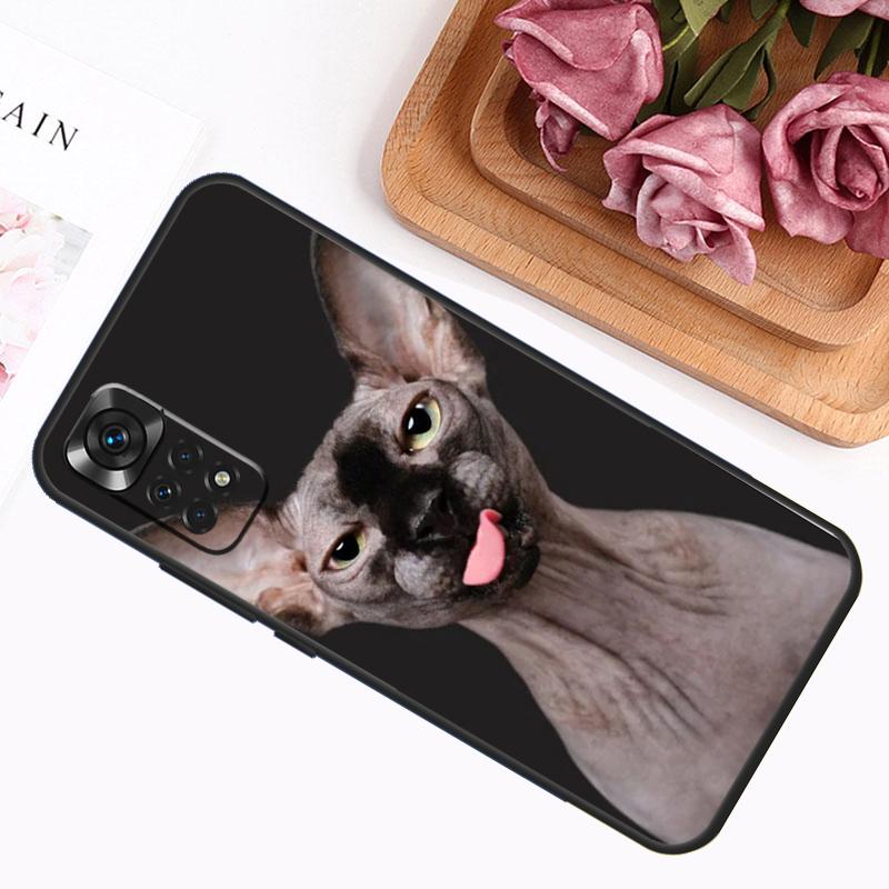 Sphynx Sphinx Cat Case For Xiaomi Redmi Note 14 Pro 13 12 11 9 10 9S 10S 11S 12S Redmi 14C 13C 10C 12C Cover