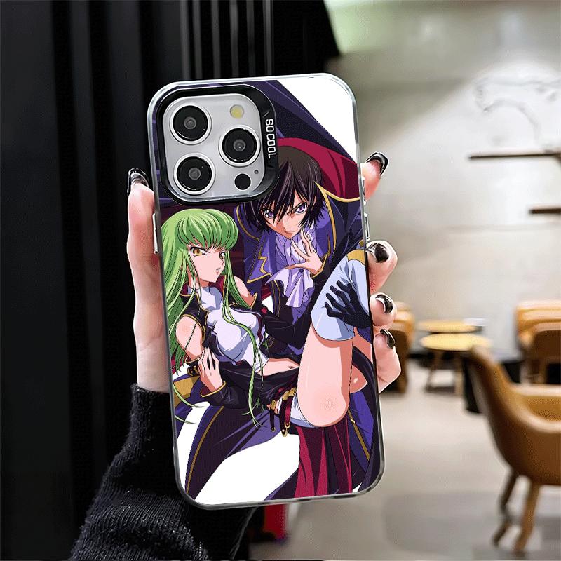 Code Geass Anime Shockproof Phone Case for iPhone 17 Air 16 16E 15 Pro Max 14 Plus 13 Mini 12 Back Cover Anti Fall Fundas