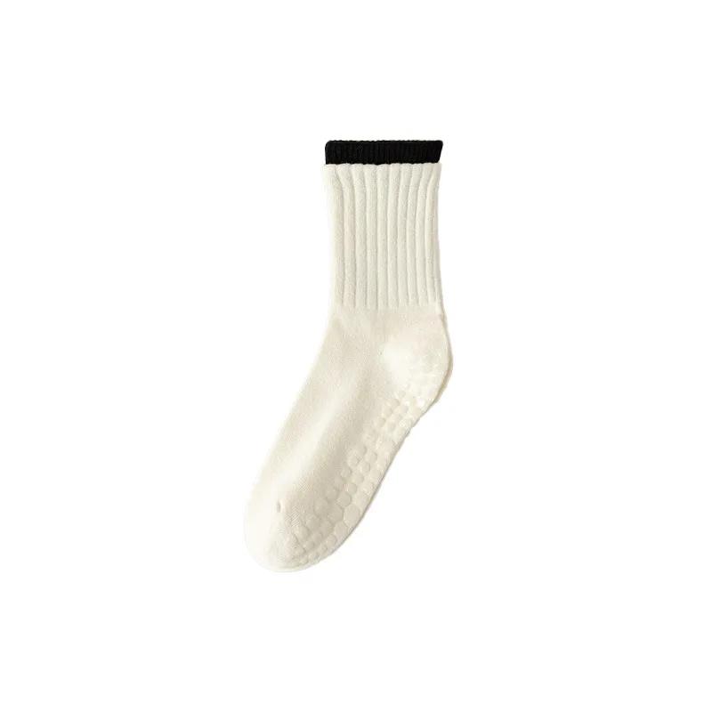 Professional Yoga Socks Women Silicone Anti-slip Gym Fitness Pilates Socks Breathable Cotton Indoor Workout Dance Sports Socks