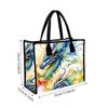 Watercolor Dragon Printed Fashion Handbag Casual Daily Tote Bag Portable Lightweight Shopping Bag Stylish Carryall for Women Outdoor Use