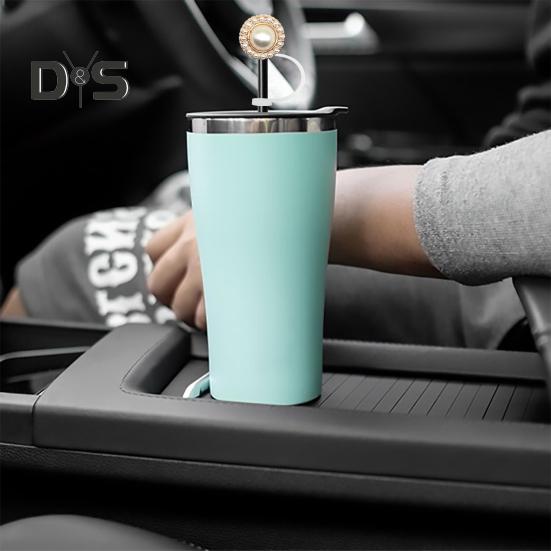 1/11Pcs  Straw Cap for Cup Faux Pearl Straw Topper for 30&40 Oz Tumbler Reusable Dust-Proof Straw Tips Lids Protectors Reliable Beverage Cover