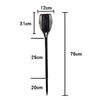 Waterproof Solar Outdoor Flame Light for Lawn, Courtyard, and Street