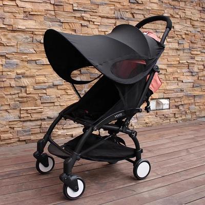 Universelles UV-Schutz-Sonnendach für Kinderwagen mit hoher Sitzposition