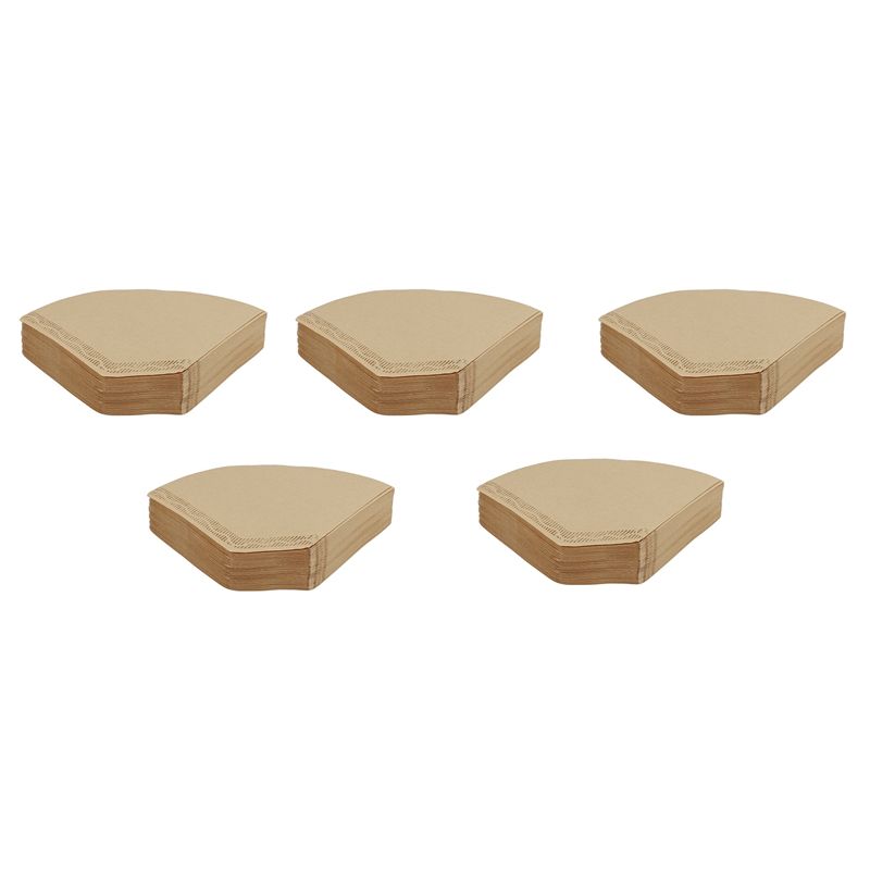 ABUL-500 Pieces Eco-Friendly Unbleached Original Wooden Hand Drip Paper Coffee Brewer 102 Coffee Filter Bag Coffee Maker