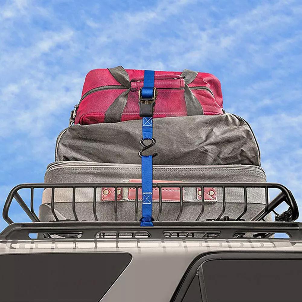 4pcs set Soft Loop Tie Down Straps For Securing Cargo ATV UTV Motorcycles Scooters Dirt Bikes Lawn Garden Equipment