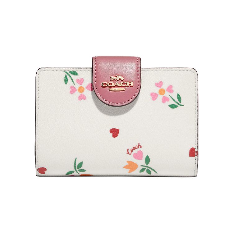 Coach Women Crossbody Bag Classic Signature Canvas Daily Commute C7652-IMCAH Basic Set (Bag+Dust Bag)