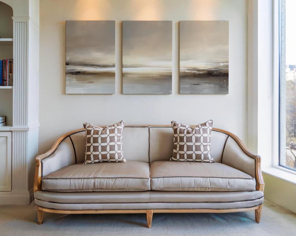 Minimalist Neutral Beige Abstract Wall Art Set, Modern Ocean Horizon Canvas Prints, Boho Living Room Bedroom Home Decor Gifts