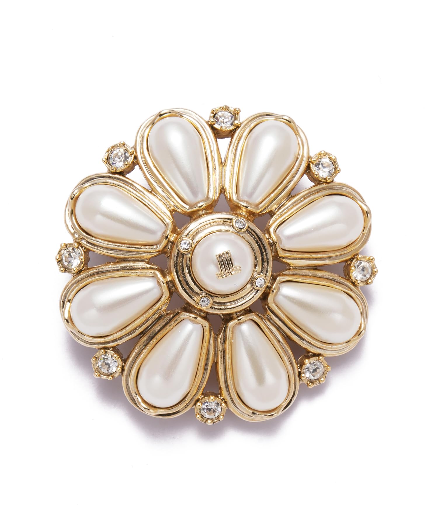 

на брошь Marguerite Pearl LAPV0723 DW [Lanvin Bleu] золотой