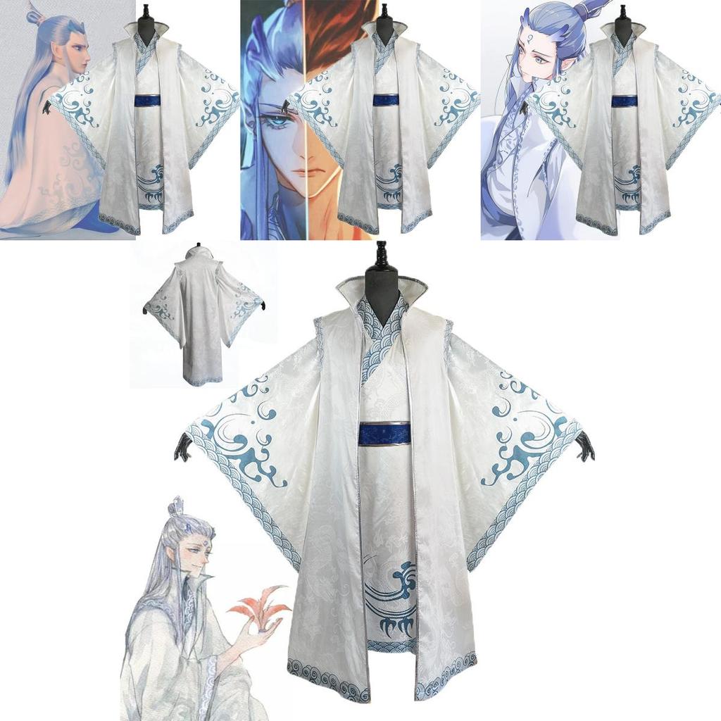 Stylish Ne Zha Ao Bing Cosplay Costume Set With Exquisite Workmanship And Perfect Stitches