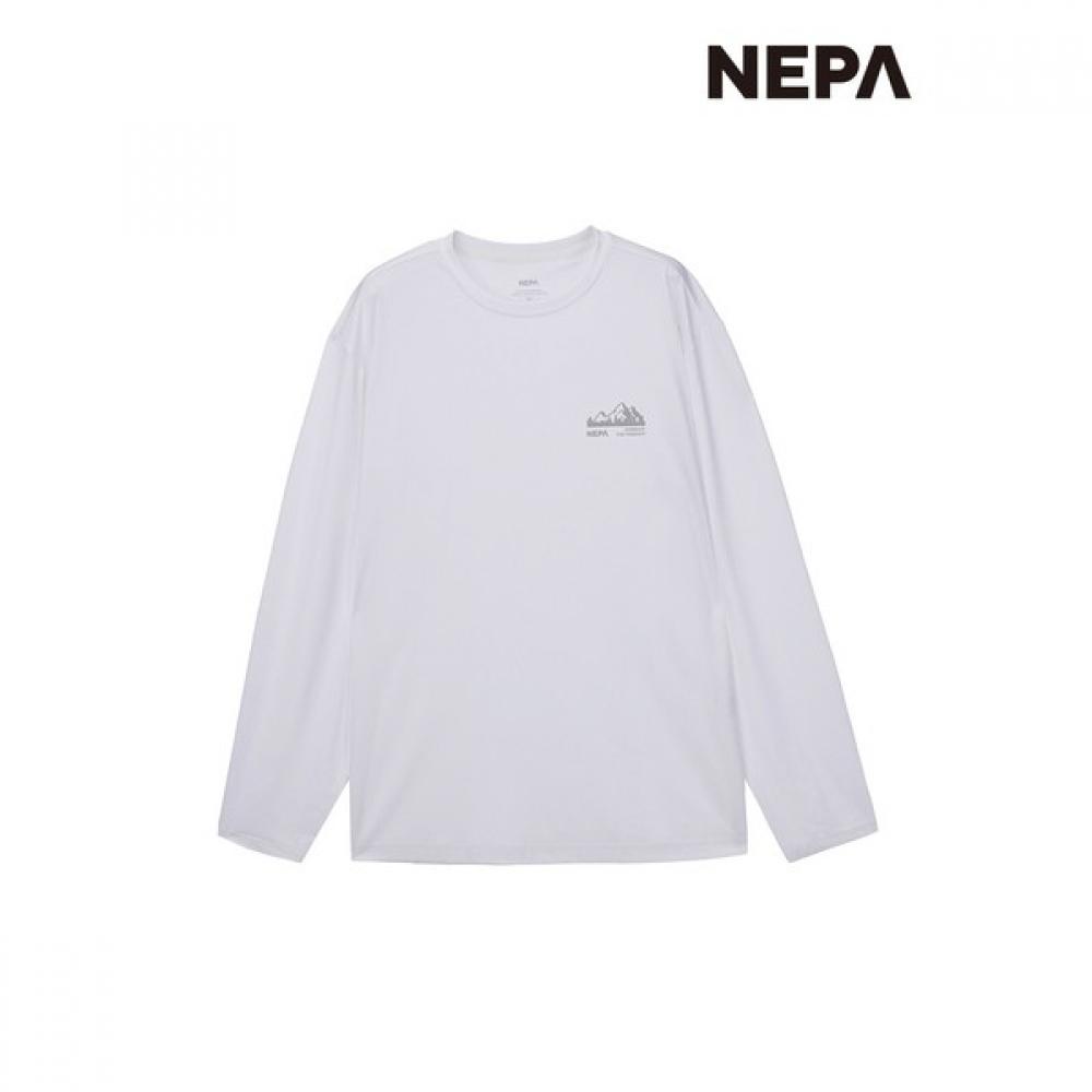 

Nepa Nepa Common Mountain Graphene Graphene футболка с длинным рукавом и круглым вырезом 7ic5301 LIGHT MELANGE_937/105
