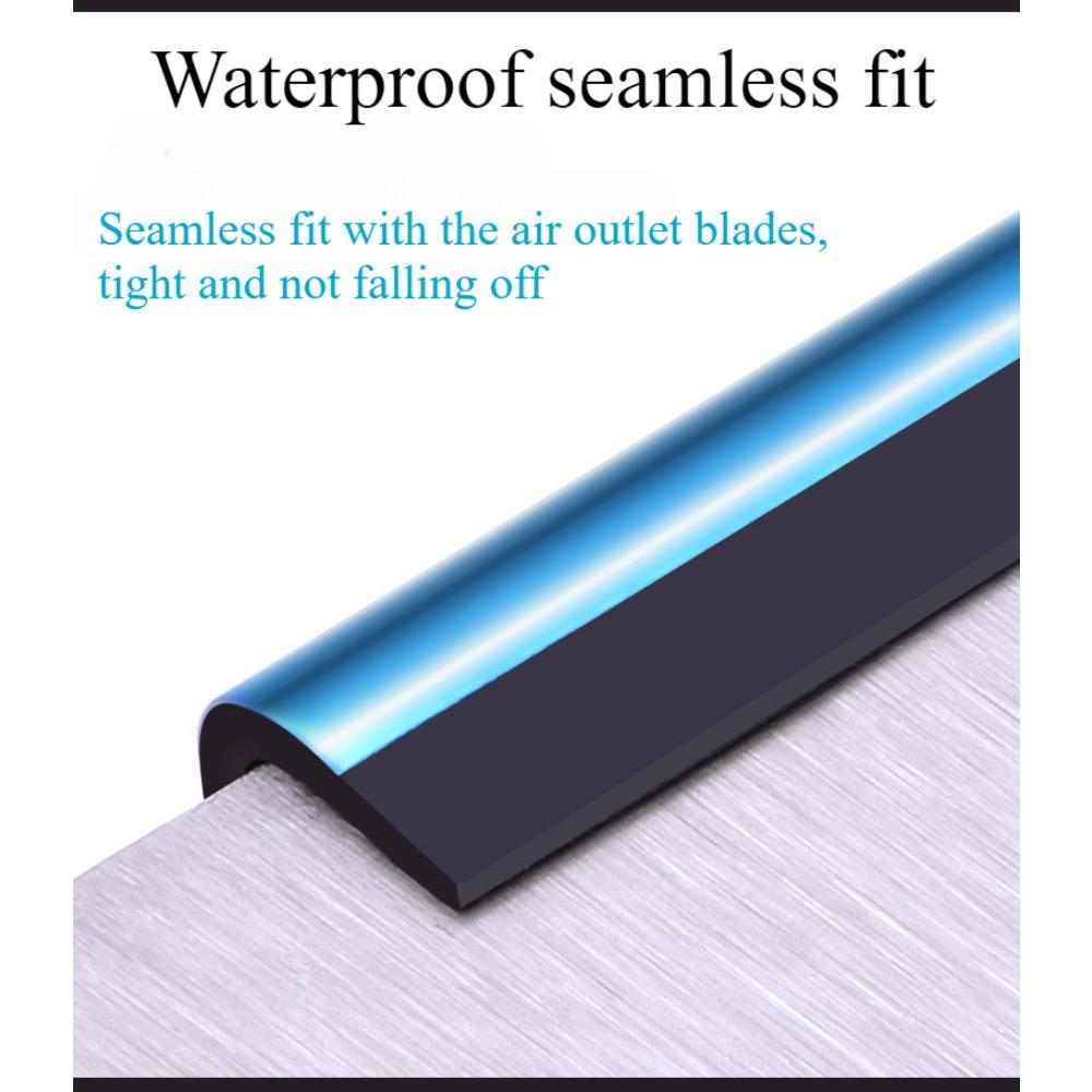 Car air outlet decorative strip, grille clip, U-shaped, electroplated, bright strip, chrome plated air conditioner, color interior modification