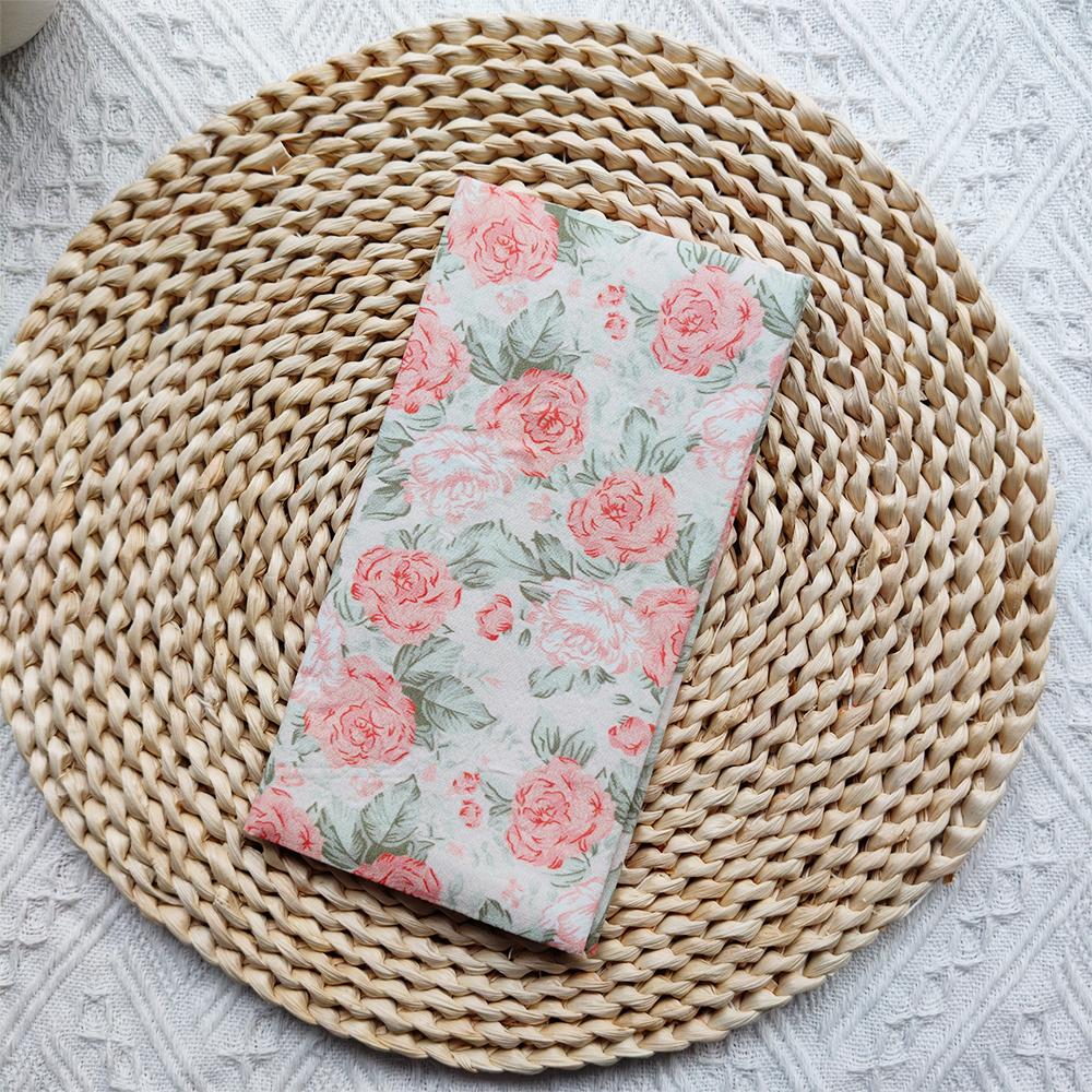 Fromthenon Cute Animal Flower Series Cloth Material Weeks Cover Weekly Diary Planner Notebooks Sleeve Office Stationery Supplies