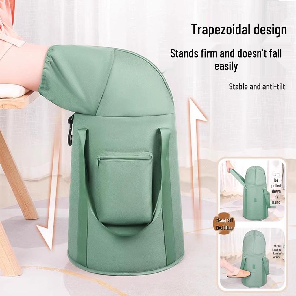 Thickened Portable Insulated Foot Bath: Folding, Deep, Travel-Friendly Foot Basin for Adults