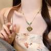 Elegant Pearl Necklace: Trendy, High-End Titanium Steel Clavicle Chain for Women