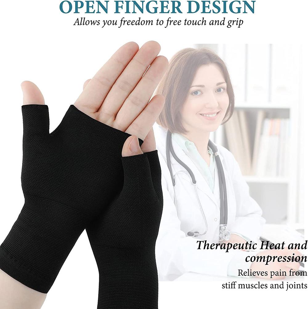 1 Pair Compression Wrist Support Sleeve- Relieve Carpel Tunnel,Wrist Pain  Best Wrist Support- Improve Circulation,Support Wrist