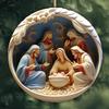 Christmas Tree Pendant Jesus Christ Hanging Ornaments Christmas Tree Ornament Christian Gifts Exquisite Xmas Ornaments