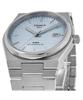 Tissot PRX T-Classic Powermatic 80 Ice Blue ciferblato automatinis T137.407.11.351.00 100M vyriškas laikrodis