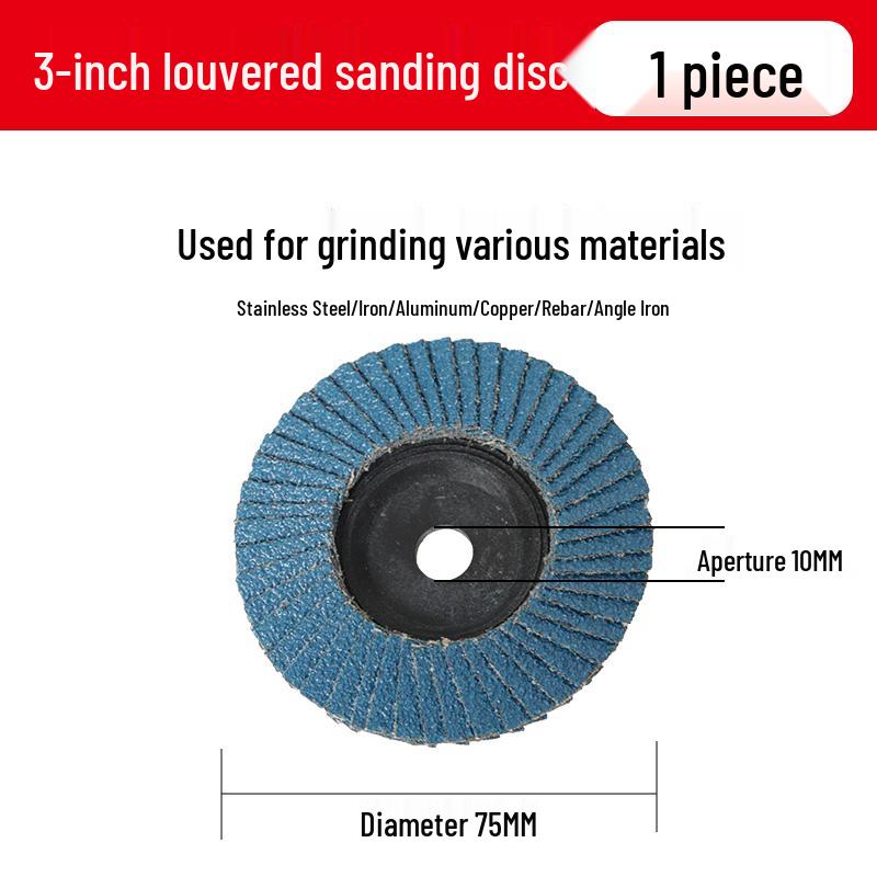 Mini 3" Lithium Battery Angle Grinder with 75mm Cutting Disc for Wood, Stone, and Metal.