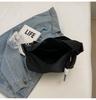 Trendy Korean-Style Nylon Crossbody Dumpling Bag for Women