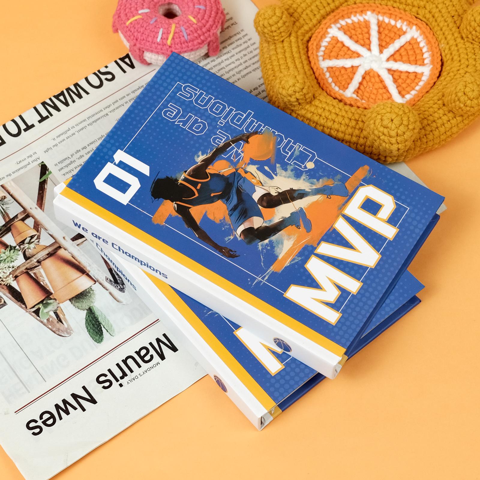 MVP Basketball Series Portable Notebook: Creative & Trendy Student Diary A5