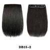 LISI HAIR Synthetic Short Straight Thick Hairpieces Clip In Thick Hairpieces Extensions Adding Extra Hair Volume For Women Daily Use