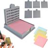 Note Box Sticky Note Holder Set Sticky Note Storage Tools Sticky Note Storage Box  Home Office