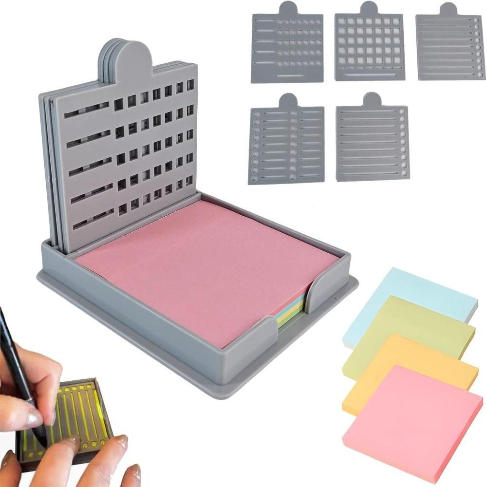 Note Box Sticky Note Holder Set Sticky Note Storage Tools Sticky Note Storage Box Home Office