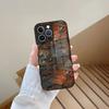 Phone Case Tempered Glass For IPhone 13 17 15 16 14 12 11 Pro Max Plus Mini XR XS SE2020 Coque Vintage Industrial Style Rusty Pa
