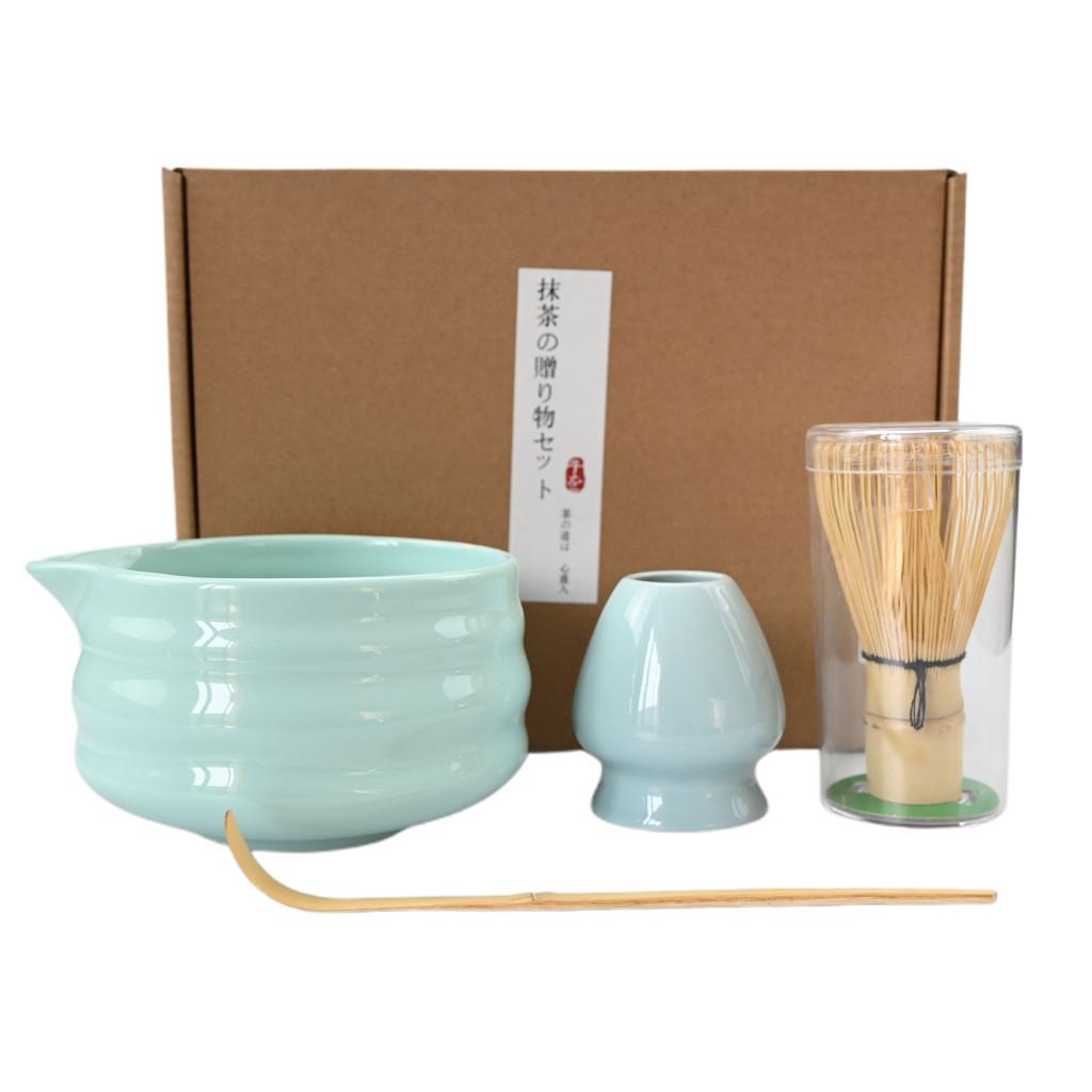4PCS/5PCS Ceramic Matcha Set with Mouth Bowl High-value Tea Ordering Tool Japanese Matcha Bowl, the Perfect Gift for Gifting