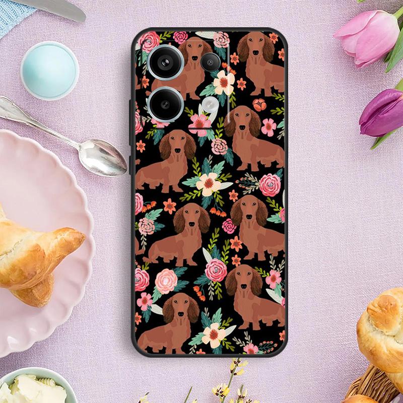 Dachshund Dog Case For Xiaomi Redmi Note 15 Pro Plus 10 11 12 13 14 Pro Cover For Redmi 14C 15C 12C 10C 13C