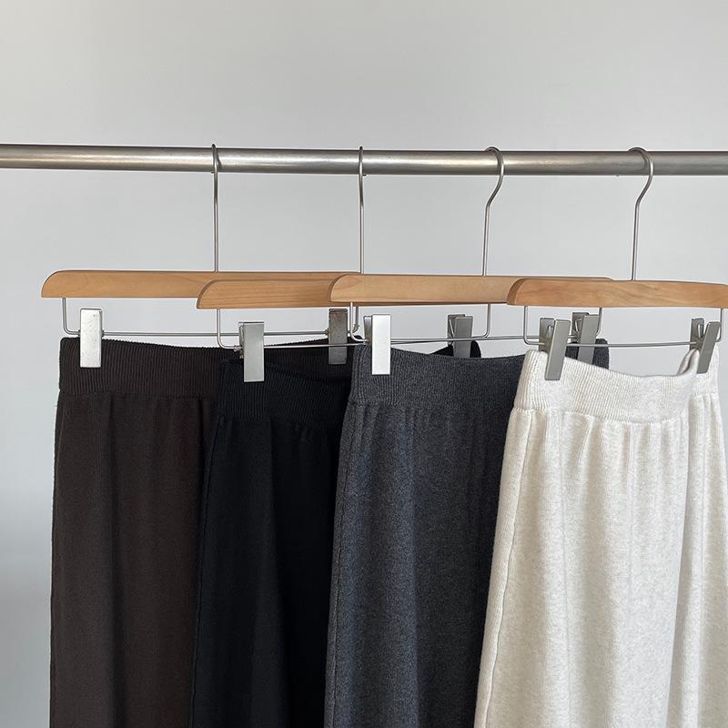 Taoguan Korean Elegant Thick Knit Midi Skirt, Women's Winter Slimming A-line Long Skirt YL718