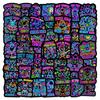 50/100 Pezzi Adesivi Animali Cartoon Neon Fai da te per Scrapbook Valigia Quaderno Ricompensa Giochi Decalcomanie Spesse Impermeabili Rimovibili