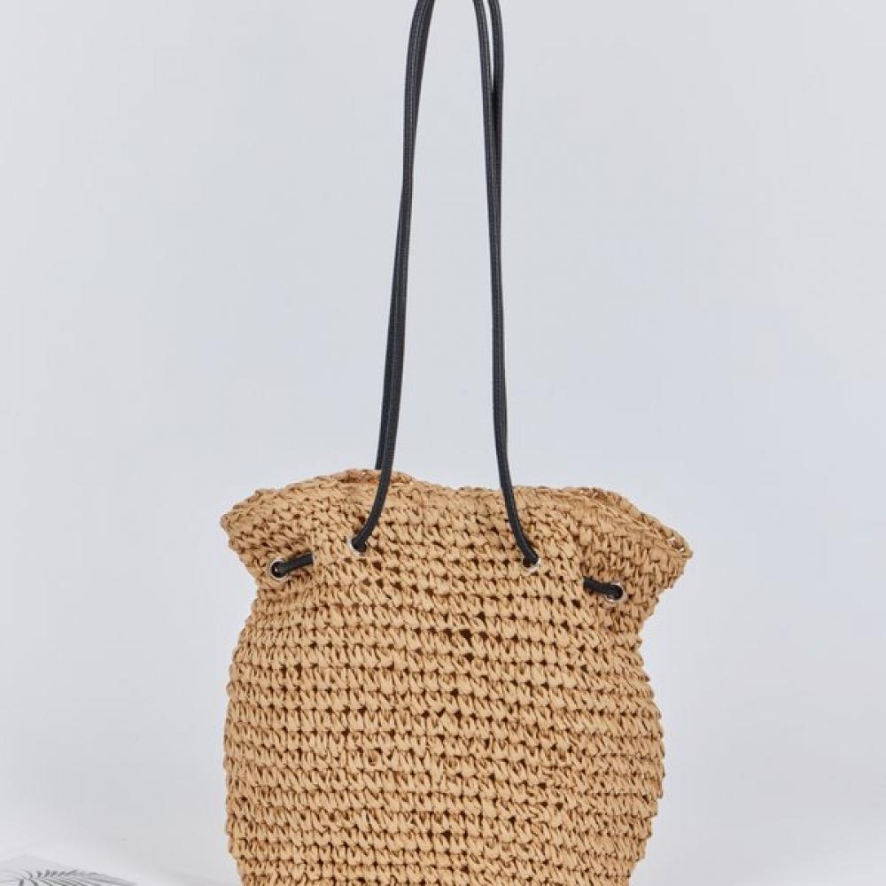 Lala Rattan Schulter Glückstasche Mit Anhänger Lala2b185