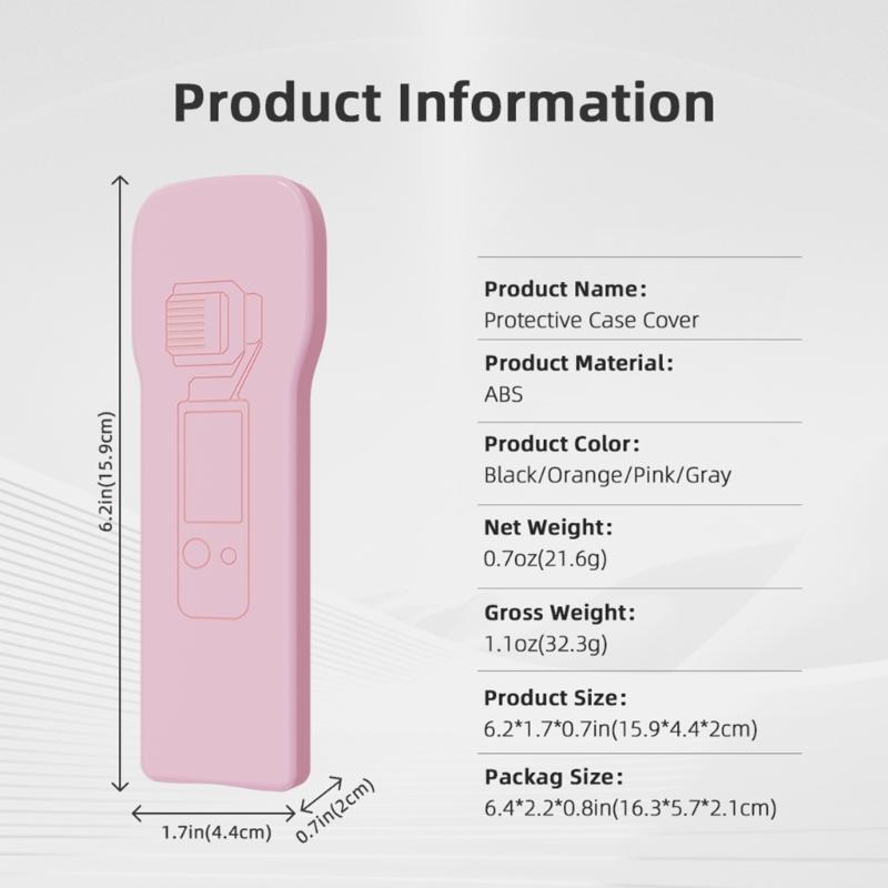 Silicone Protective Case Covers Screen Lens Protections For Pocket 3 Camera Case Screen Shield Easy Installation