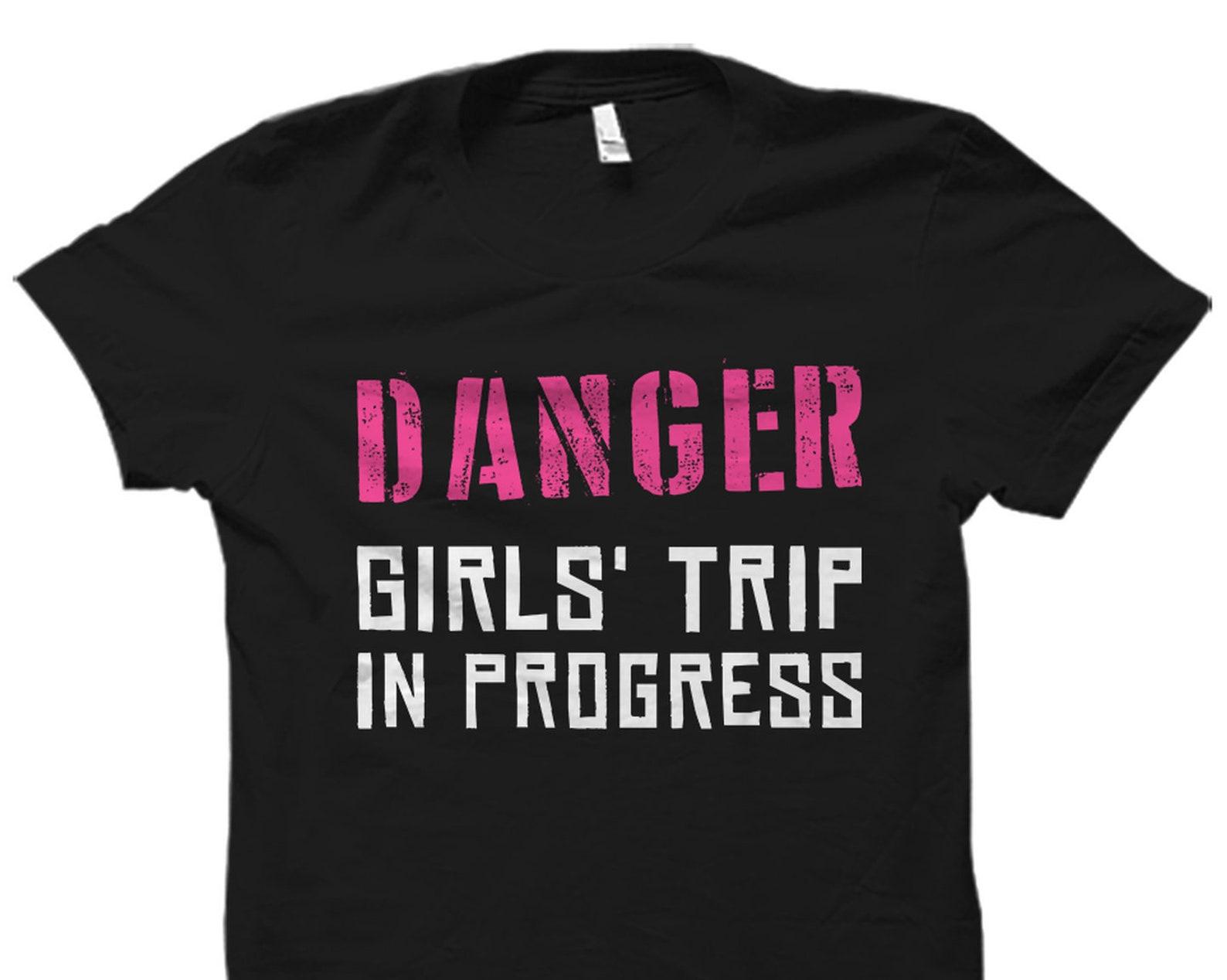 Girls Trip Gift. Girls Road Trip Shirt. Wanderlust Gift. Women Traveling Shirt. Camping Shirt. Road Trip Gift Girls Trip In Progress #OS1890 2XL