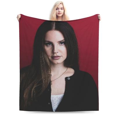 Lana Del Rey Blankets Velvet All Season Multi-function Soft Throw Blanket for Home Car Rug Piece