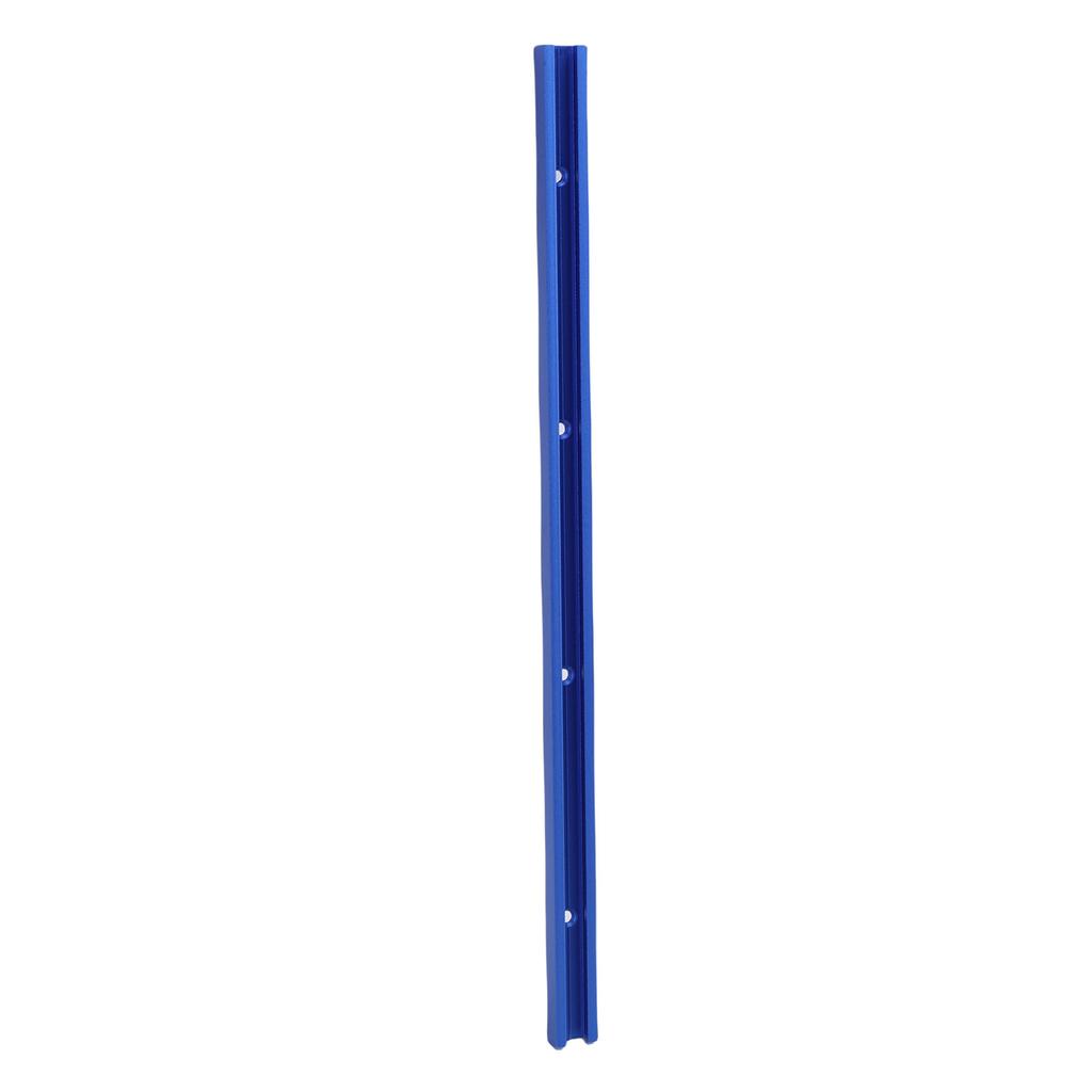 T Track, 2PCS 400mm Aluminum Alloy T Slot Rail with Pre Drilled Holes and Wood Screws, Double Cut for Table Saw Router Workbench