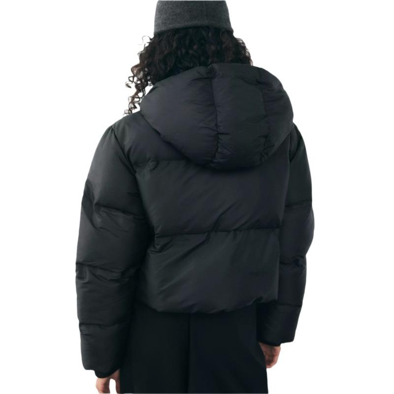 New popular temperament loose hooded winter cotton jacket short warm versatile bread cotton jacket