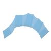 1 Pair Silicone Swimming Hand Fins Kids Adults Beginner Professional Aquatic Swim Training Fins Webbed Flippers Palms Swim Gear